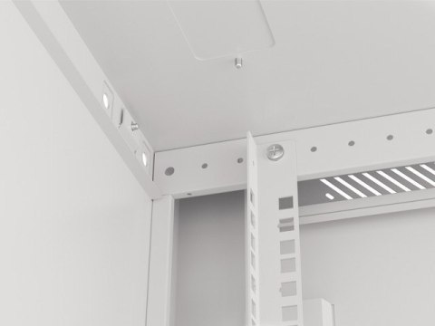 LANBERG SZAFA WISZĄCA RACK 19" 6U 600X600 DRZWI METALOWE SZARA (FLAT PACK) WF01-6606-00S