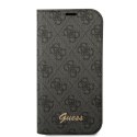 Guess GUBKP14MHG4SHK iPhone 14 Plus 6,7" czarny/black book 4G Vintage Gold Logo