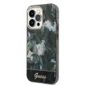 Guess GUHCP14LHGJGHA iPhone 14 Pro 6,1" zielony/green hardcase Jungle Collection