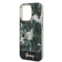 Guess GUHCP14LHGJGHA iPhone 14 Pro 6,1" zielony/green hardcase Jungle Collection