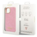 Guess GUHCP14MHGCRHP iPhone 14 Plus 6,7" różowy/pink hardcase Croco Collection