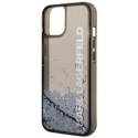 Karl Lagerfeld KLHCP14MLCKVK iPhone 14 Plus 6,7" czarny/black hardcase Liquid Glitter Elong