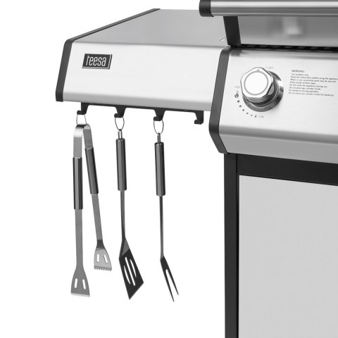 TEESA GRILL GAZOWY BBQ 5006 MASTER 5 PALNIKÓW - MIEJSCE NA BUTLĘ TSA0250
