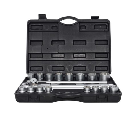 AWTOOLS ZESTAW KLUCZY NASADOWYCH 12KĄTNYCH 3/4" 21 ELE.