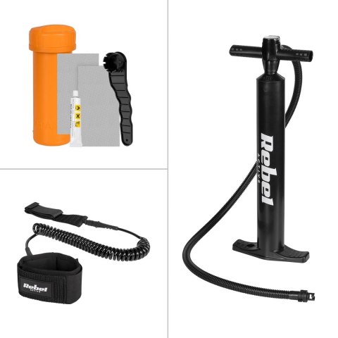 REBEL ACTIVE DESKA SUP PRO BIAŁA RBA-4518-WH