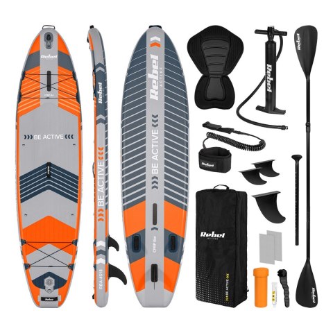 REBEL ACTIVE DESKA SUP PRO POMARAŃCZOWA RBA-4518-OR