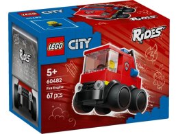 LEGO CITY BRICK RIDES Pojazdy Wóz strażacki 60482