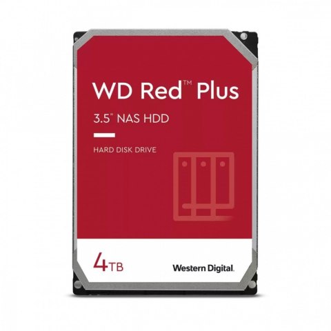 Dysk 3,5 cala WD Red Plus 4TB CMR 256MB/5400RPM