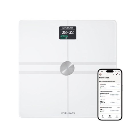 Waga Withings Body Comp - badevagte - hvid