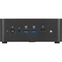 MSI Cubi NUC AI+ 2MG-039AT komputer osobisty/workstation Copilot+ PC Intel Core Ultra 7 258V 32 GB LPDDR5x-SDRAM 1 TB SSD Mini P