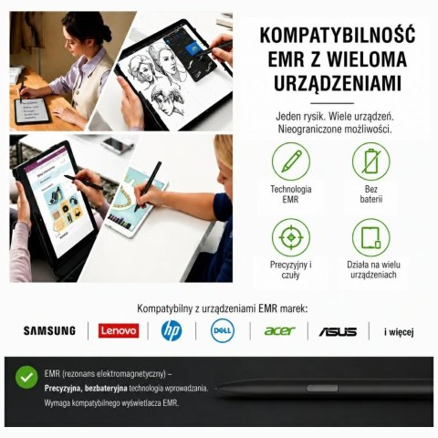Rysik 4smarts Stylus Pen Multi-Device Pencil Pro EMR czarny