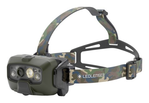 Latarka Ledlenser HF8R Core RGB camouflage