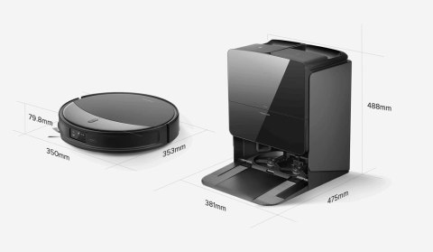 Robot sprzątający Roborock Saros 10R (czarny)