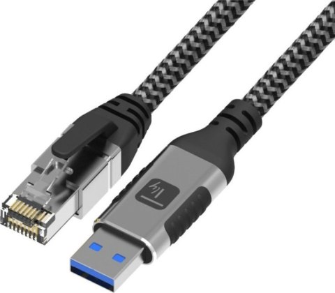 TECHLY Adapter/kabel sieciowy USB-A na Gigabit Ethernet RJ45 3 m ICOC U3A-RJ45-030