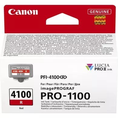 INK PFI-4100 R RED INK TANK/