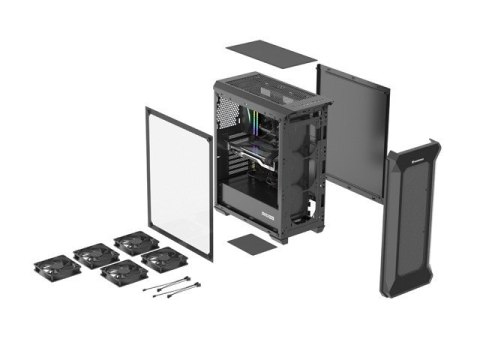 GENESIS OBUDOWA IRID 505F MIDI TOWER Z OKNEM