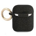 Guess GUA2SGGEK AirPods cover czarny/black Silicone Glitter