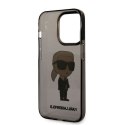 Karl Lagerfeld KLHCP14LHNIKTCK iPhone 14 Pro 6,1" czarny/black hardcase Ikonik Karl Lagerfeld