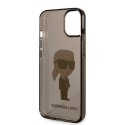 Karl Lagerfeld KLHCP14MHNIKTCK iPhone 14 Plus 6,7" czarny/black hardcase Ikonik Karl Lagerfeld