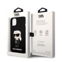 Karl Lagerfeld KLHCP14MSNIKBCK iPhone 14 Plus 6,7" hardcase czarny/black Silicone Ikonik