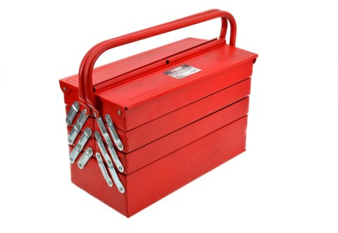 AWTOOLS SKRZYNKA NARZĘDZIOWA METALOWA 7cz. /530