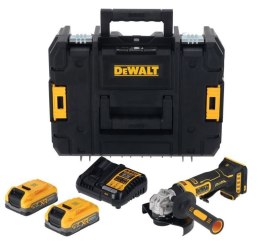 DEWALT SZLIFIERKA KĄTOWA 125mm 18V DCG404S2T 2x3,5Ah BL