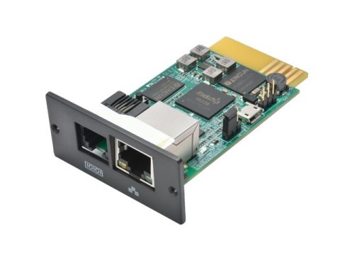Moduł SNMP 1Gbps PowerWalker dla UPS VFI CG, CPG, CPH, C LCD, CRM, CRS, CW, RMG