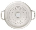 Garnek żeliwny okrągły STAUB 40501-409-0 - biała trufla 1.7 ltr