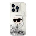 Karl Lagerfeld KLHCP14XLNKHCH iPhone 14 Pro Max 6,7" srebrny/silver hardcase Glitter Karl Head