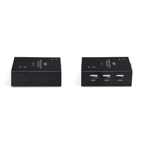 Przedłużacz Fibre Optic DisplayPort 1.2 KVM Extender Lindy 300m