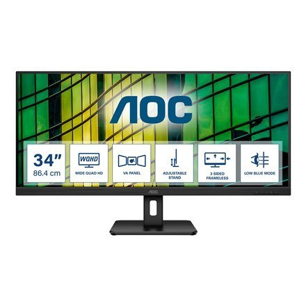 MONITOR AOC LED 34" U34E2M