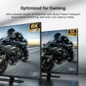 UNITEK KABEL HDMI 2.1 8K LUX OPLOT 1,5M