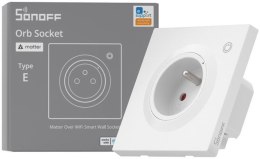 Inteligentne gniazdko ścienne Sonoff WS01TPE-E WiFi (typ E)
