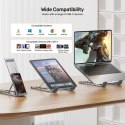 UNITEK PODSTAWKA POD LAPTOP REGULOWANA + HUB USB-C/A, HDMI 2.0, PD 100W