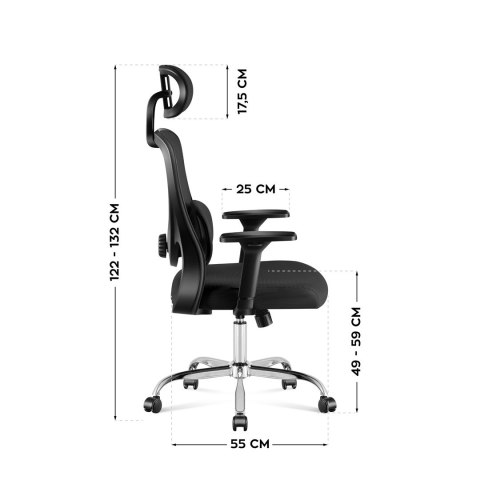 Fotel obrotowy Manager 3.3 Black