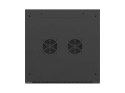 LANBERG SZAFA INSTALACYJNA RACK WISZĄCA 19" 4U 600X600 CZARNA DRZWI METALOWE (FLAT PACK)