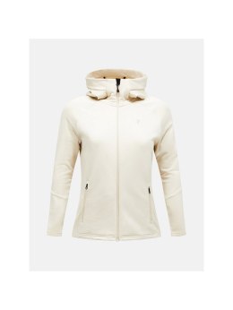 Bluza PEAK PERFORMANCE W Rider Essentials Zip Hood piaskowy - M