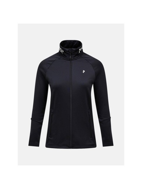 Bluza damska PEAK PERFORMANCE W Rider Essentials Zip Jacket kolor czarny - M