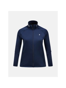 Bluza damska PEAK PERFORMANCE W Rider Essentials Zip Jacket kolor granatowy - S