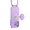 Etui JE PopGrip iPhone 13 Pro 6,1" lawendowy/lavendel 30136 (Just Elegance)