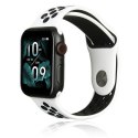 Beline pasek Apple Watch Sport Silicone 42/44/45/49mm biało-czarny white/black