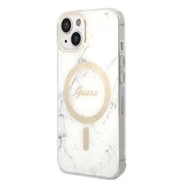 Zestaw Guess GUBPP14SHMEACSH Case+ Charger iPhone 14 6,1