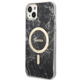 Zestaw Guess GUBPP14SHMEACSK Case+ Charger iPhone 14 6,1