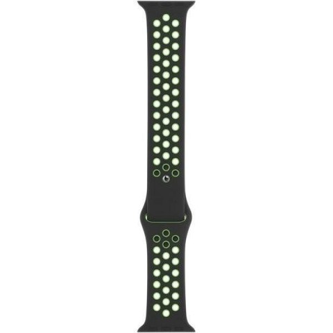 Pasek Apple Watch MXQW2FE/A 38/40/41mm Nike Sport Brand czarno-limonkowy/black-lime blast