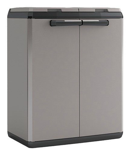 Keter Split Basic 220 l Prostokątny Plastik Szary