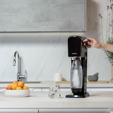 SodaStream ART Czarny, Stal