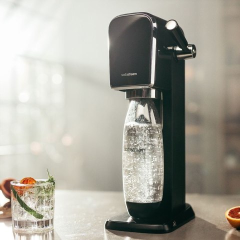 SodaStream ART Czarny, Stal