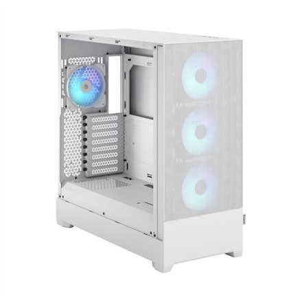 Fractal Design | Pop XL Air RGB | Okno boczne | White TG Clear Tint | E-ATX do 280 mm, ATX, mATX, Mini ITX | Zasilacz w zestawie