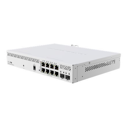 MikroTik | Cloud Router Switch | CSS610-8P-2S+IN | No Wi-Fi | 10/100 Mbps (RJ-45) ports quantity | 10/100/1000 Mbit/s | Ethernet