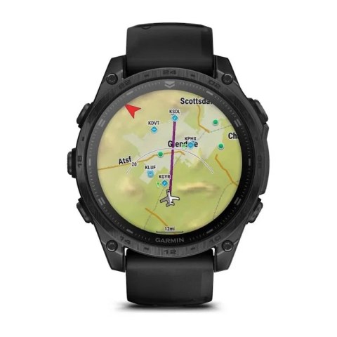 Zegarek sportowy Garmin Tactix 8 AMOLED 47mm Czarny